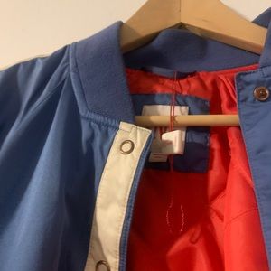 Lacost blue bomber jacket